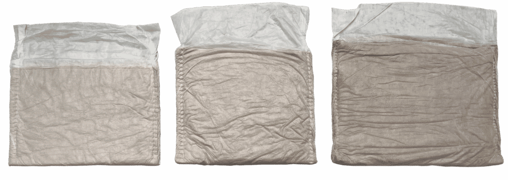 Buste isotermiche in carta THERMOCON Paper Bag nei formati S, M e L affiancate