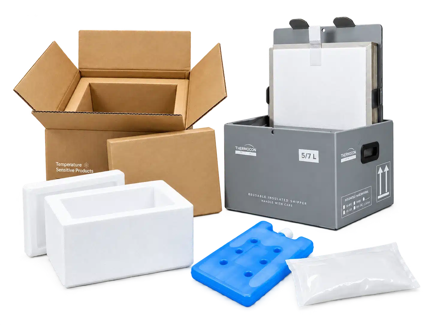 THERMOCON Thermoboxen, Versandsysteme und Kühlelemente im Überblick