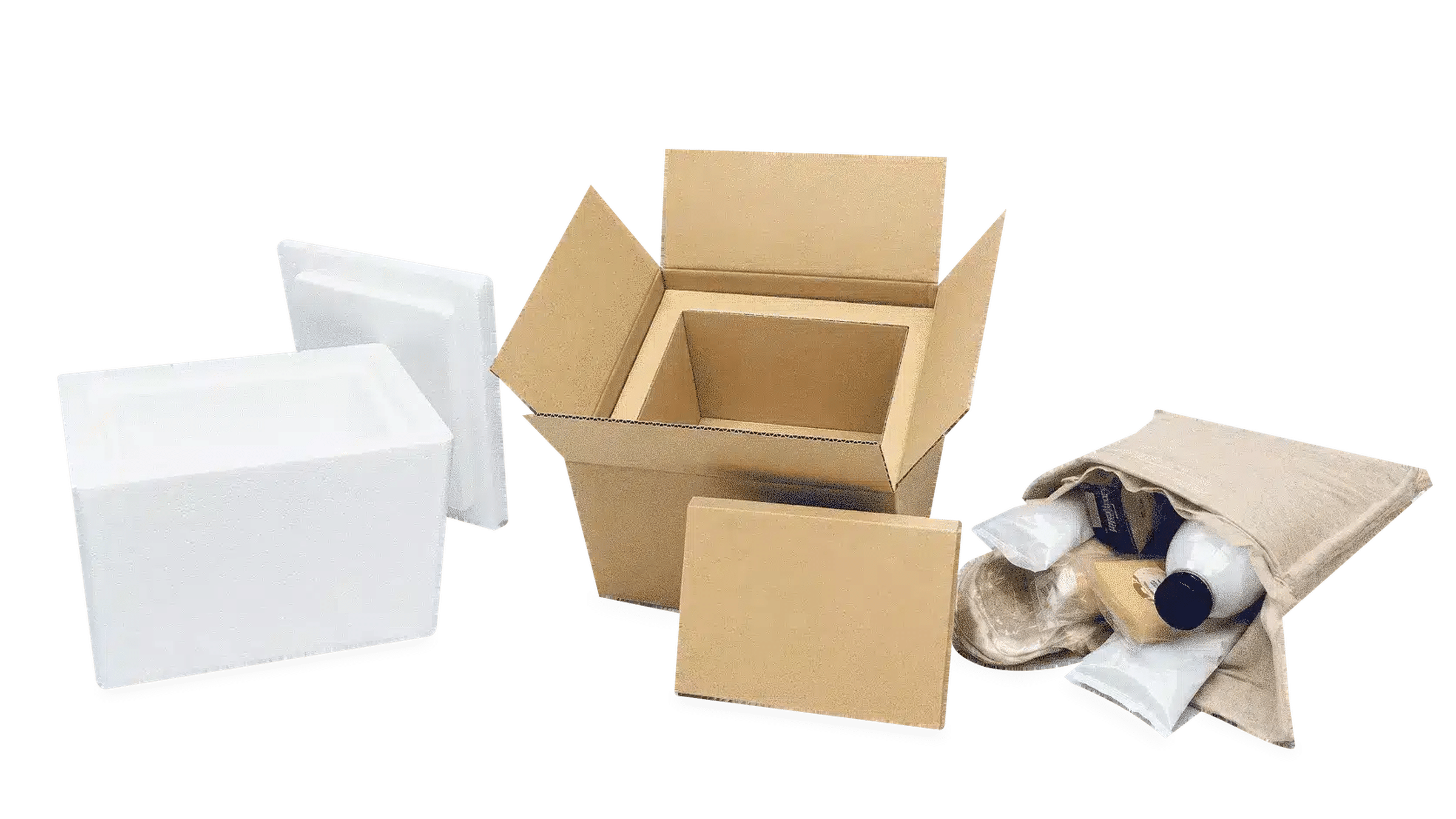 EPS-Thermobox, Papier-Thermobox und isolierende Papiertasche von THERMOCON